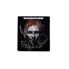 Rammstein Sehnsucht Autographed Signed CD Cover Certified Authentic BAS COA picture