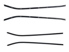 1969-1975  Corvette  Convertible door window glass beltline weatherstrip sweeps picture