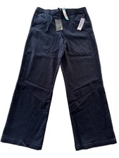 Studio Blue Stitch Fix Nicole High Rise Wide Leg Drawstring Pants Indigo Large N picture