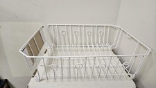 Rubbermaid 6032-ar-wht Dish Drainer, White Wire, Large, Dry Rack picture
