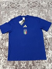 NWT Italy National Team adidas DNA Graphic Shirt JZ2067 Men's Large. D1 picture