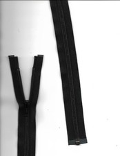 NEW BLACK Jacket separating zipper 24