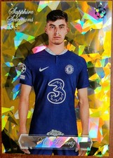 Kai Havertz 2022-23 Topps Chrome Sapphire UCC Selections SSP Gold 05/50 #SS-17 picture