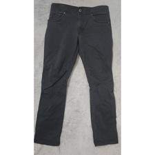 Kuhl Rydr Lite Mens 34x32 Klassik Fit Hiking Outdoor Pants Blue Canvas Climbing picture