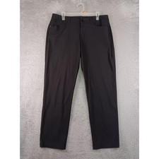 Lululemon Pants Men 34x28 Black Classic Fit ABC Warpstreme picture