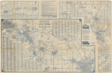 c. 1934 Thomas Bros. Map of San Jose, Santa Clara, & Vicinity (Silicon Valley) picture