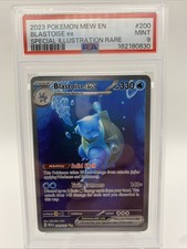 Blastoise EX 200/165 Sv: Scarlet & Violet 151 Illustration Rare IR Holo picture