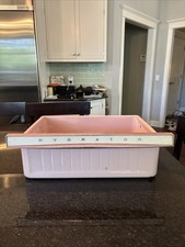 Vintage OEM Frigidaire Hydrator Large Bottom Drawer Pink Great Condition picture