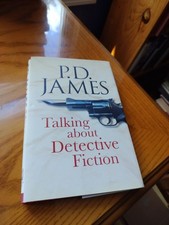 signed talking about detective fiction 2009 first edition, P.D. James, HCDJ picture
