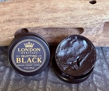 London Heritage Inletting Black 1 oz (28 g) Tin Contemporary Original picture