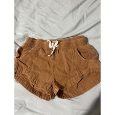 Billabong Girls Size 8 Medium Brown Pull-On Shorts Elastic Waist picture