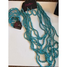 Paparazzi Zi Collection Hilary Necklace Earrings & Bracelet Set Western Style picture