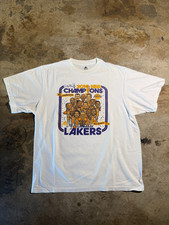 2010 LA Lakers NBA Champions Kobe Bryant Adidas T Shirt Back 2 Back XL picture