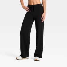 Women's Modal French Terry Sweatpants - All In Motion Black picture