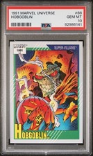 1991 Impel Marvel Universe #86 Hobgoblin PSA GEM MT 10 picture