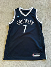 Nike Dri-FIT Brooklyn Nets Kevin Durant #7 NBA Basketball Jersey Black L picture