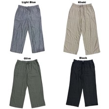 Gap Women's Lightweight Relaxed Fit Wide Leg Linen Blend Pull-On Pant picture