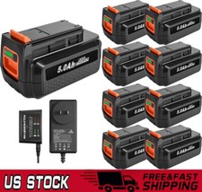 40V LBXR36 5Ah Replace for Black and Decker Lithium Battery LBXR2036 LBX2040 picture