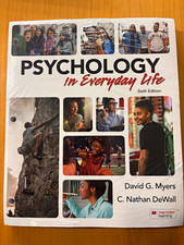 Psychology in Everyday Life 6th Ed Looseleaf Myers DeWall picture