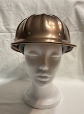Vintage Super Lite Fibre Metal Copper Hard Hat w/Liner & Instructions picture
