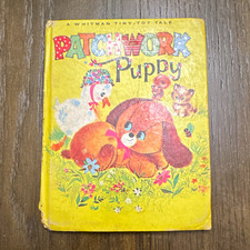 • Vintage 1969 Patchwork Puppy Whitman Tiny-Tot Tale Book 2964 Katherine Browne  picture