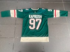 Man Kirill Kaprizov  Jersey Minnesota Wild  97 Jersey Size picture