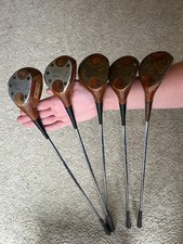 Vintage MacGregor Eye O Matic Tourney Woods M85W 1,2,3,4 Right Handed + #5 TW2 picture