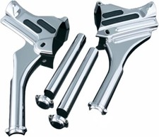 Kuryakyn 7866 Deluxe Neck Covers Chrome Harley Davidson Touring 1995-2007 picture