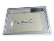Claire Ruth Signed Autographed Index Card 