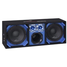 Audiopipe AP-CHU-1028BLU 1000W Max Blue Face 10 Churro Style Enclosure System picture