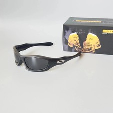 Oakley Monster Dog 00s Vintage Sunglasses Black Lenses/Matte Frames picture