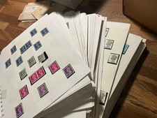 GB Definitive machin stamps to high vals 165+ leaves inc some mint lot 1 picture