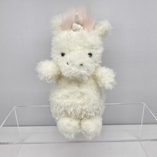 Jellycat London Little Unicorn White Pink Plush Stuffed Animal 7