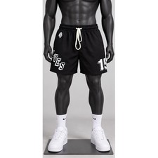 Darc Sport Wolves Shorts Size L Black White 239/1000 Limited Edition Gym picture