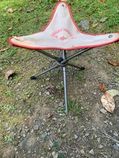 vintage Sportcraft tripod folding stool QUALITY PRODUCT Sportcraft OF JAPAN picture
