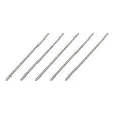 5 Pcs M5 x 190mm Fully Threaded Rod 304 Stainless Steel Bar Studs Fasteners picture