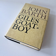 RARE *Historic-Owned* SIGNED, 1ST/1ST John Barth’s Giles Goat Boy picture