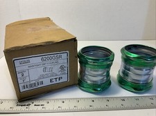 2” Rain Tight EMT Coupling 6200GSR ETP Box Of 2 Brand New  picture