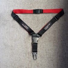 Porsche Motorsport Racing Harness Style Lanyard  Keychain Key ring picture