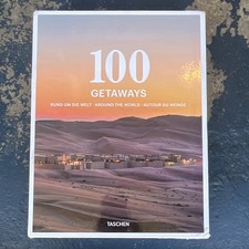 TASCHEN 100 Getaways Travel Hardcover Books English/German/French SET.  picture