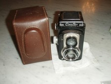 vintage CIRO FLEX wollensak velostigmat 85mm 3.5 Alphax Shutter 6x6 TLR CAMERA picture