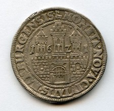 1621 GERMANY HAMBURG THALER  NICE TONED CHOICE XF. DAV#5365. picture