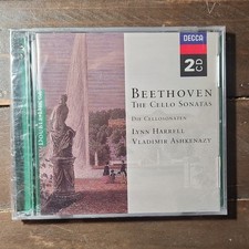 Decca Beethoven: The Cello Sonatas 2CD Lynn Harrell/Ashkenazy Remaster 2000 picture
