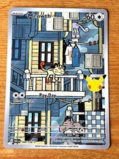 Pokémon TCG Meowth 144/128 Illustration Rare 30th Celebration Holo NM picture
