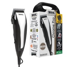 Wahl Chrome Pro, Corded Hair Clipper Kit for Men or Women, Black/Chrome - #9670 picture