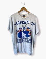Vintage Los Angeles Dodgers MLB Looney Tunes Graphic Shirt  AN61221 picture