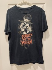 OG 2007 Bring Me The Horizon Goat Girl Shirt Size L Count Your Blessings Vintage picture