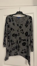 APT. 9 Women's Floral Pattern Tunic Top picture