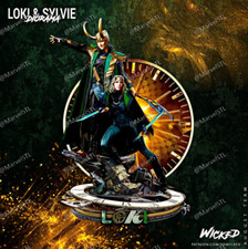 Loki & Sylvie Resin Sculpture  Model Kit Marvel Unpainted/Unassembled picture