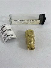 Lot of 2 - VICTOR 0690-0022 CRO Regulator Check Valve Oxygen picture